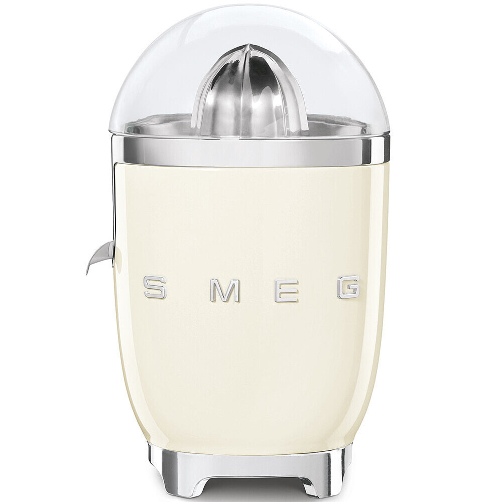 Exprimidor de naranja retro color crema Smeg