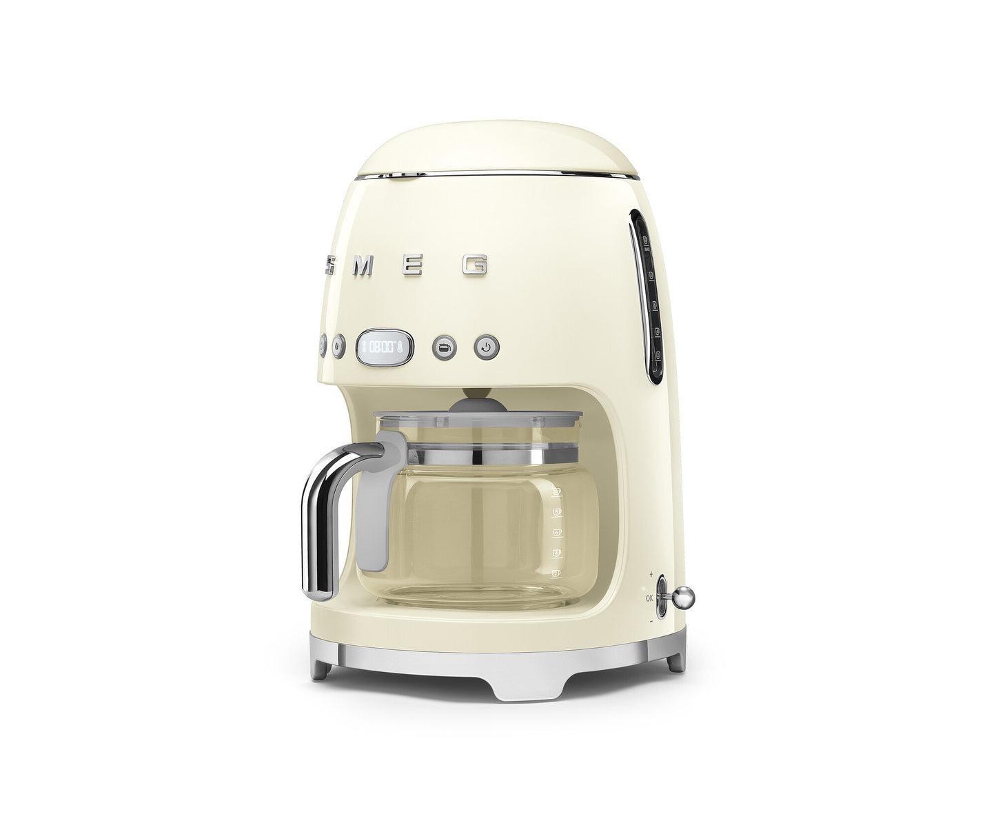 Cafetera de goteo color crema Smeg