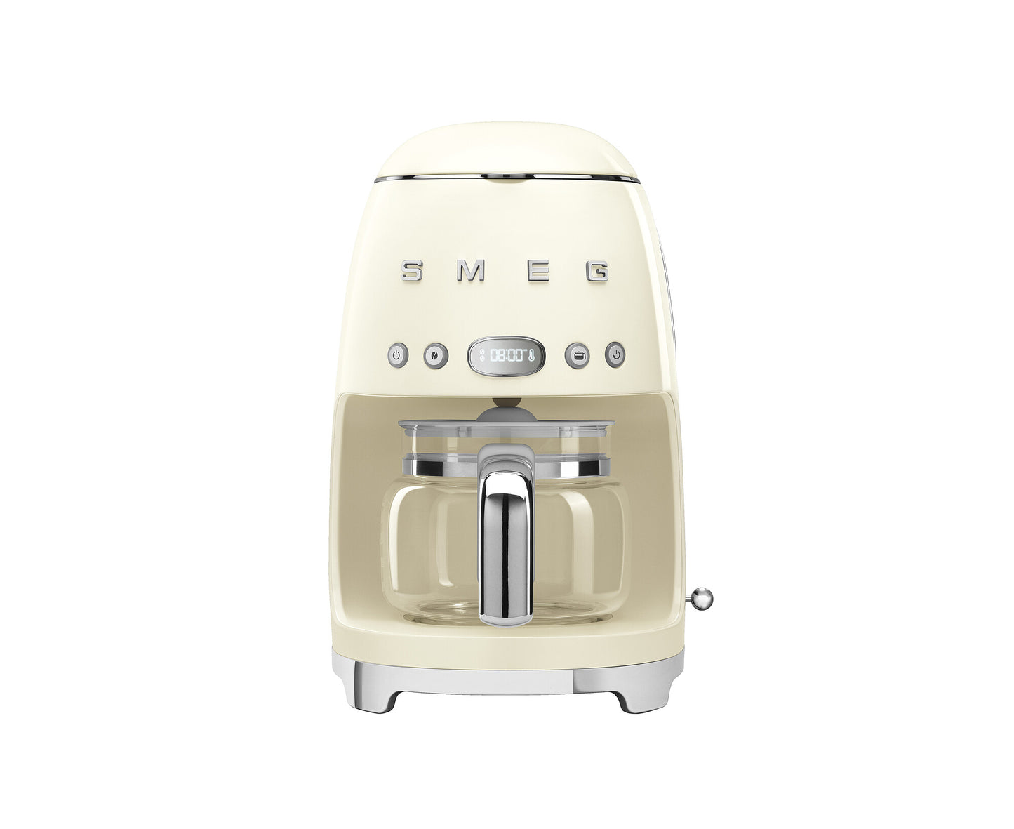 Cafetera de goteo color crema Smeg