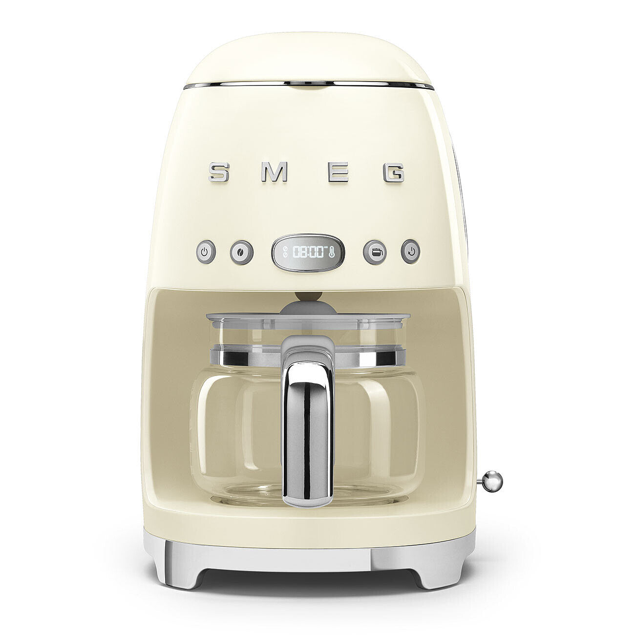 Cafetera de goteo color crema Smeg