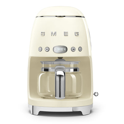 Cafetera de goteo color crema Smeg