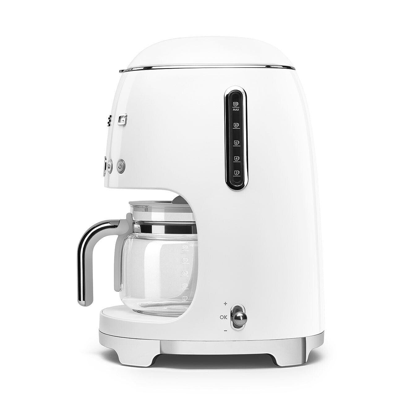 Cafetera de goteo color blanco Smeg