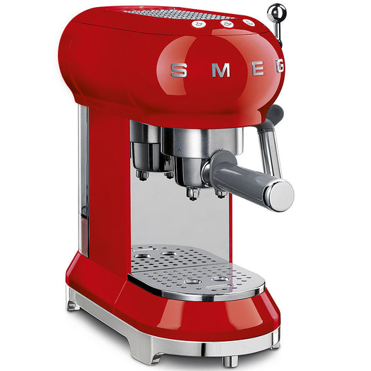 Cafetera retro color rojo Smeg