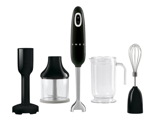 Batidora De Mano Smeg Color Negro