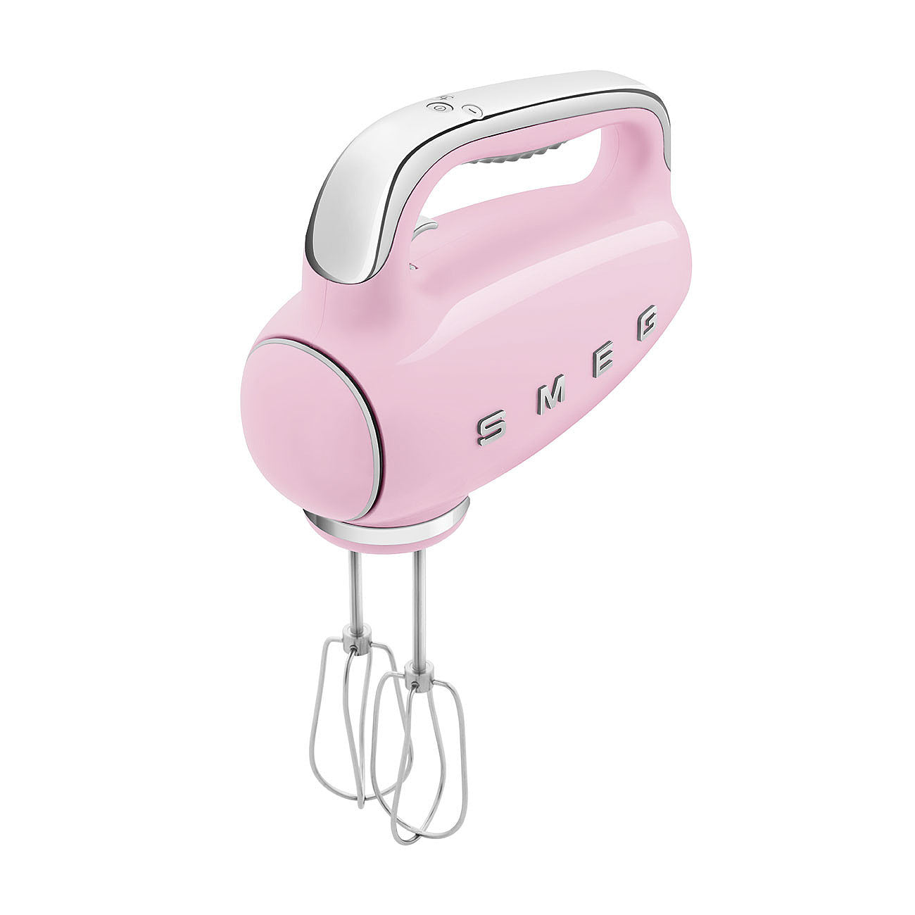 Batidora de varillas color rosado Smeg