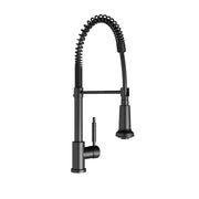 Grifo Monomando Duchador Extraible Talampaya FV Internacional Color Negro Mate