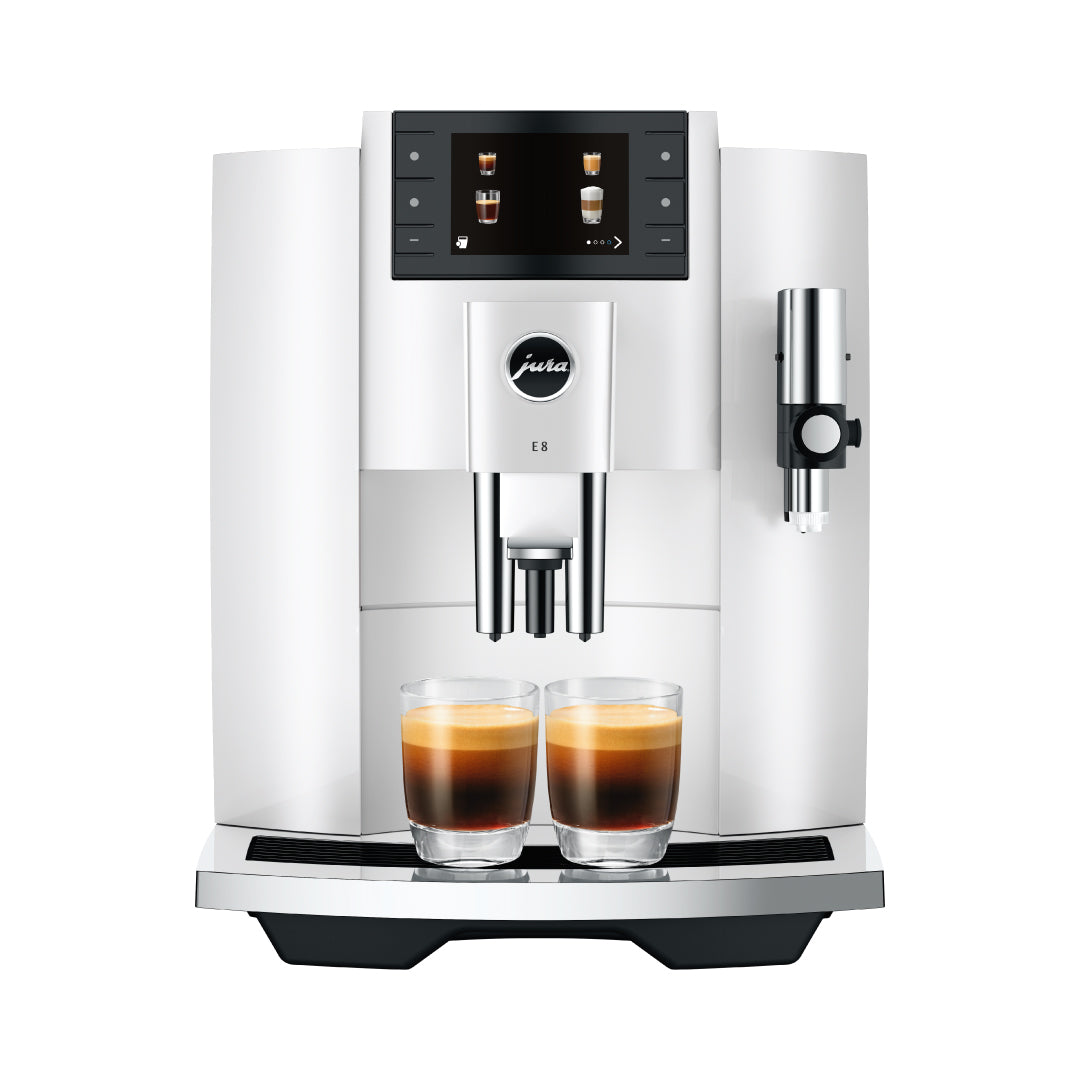 Maquina De Café E8 Piano Jura Color Blanco
