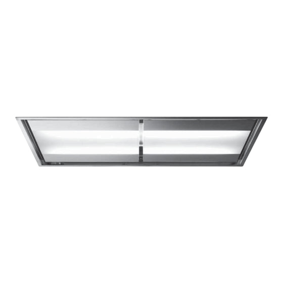 Campana de techo Nuvola LED Falmec 90cm