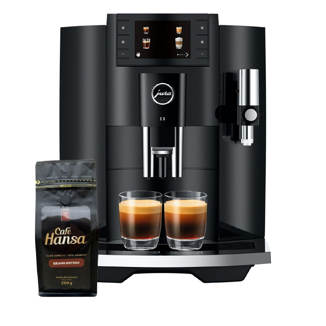 Maquina De Café E8 Piano Jura Color Negro
